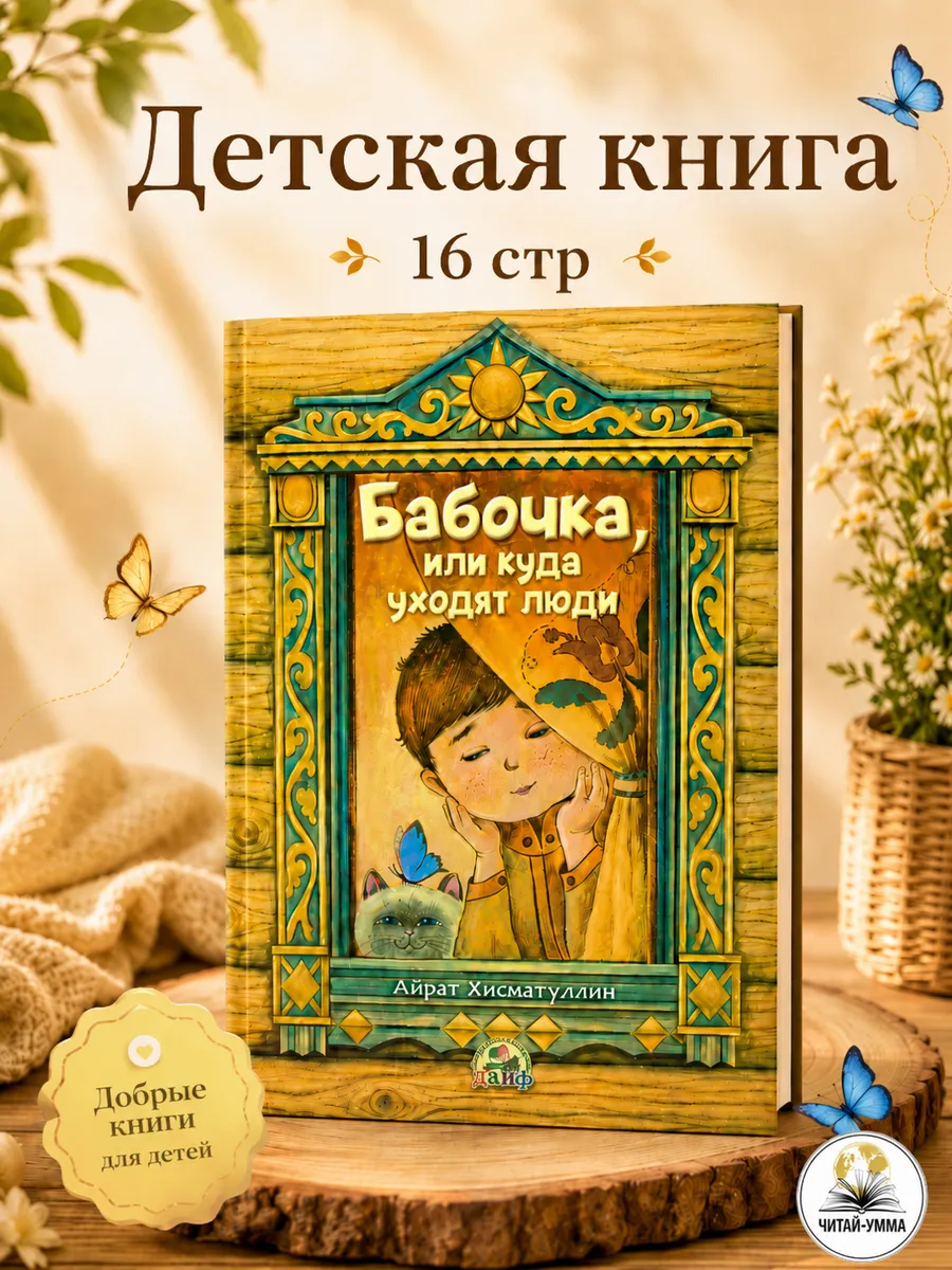 Книга «Бабочка, или куда уходят люди» // Алиф // new